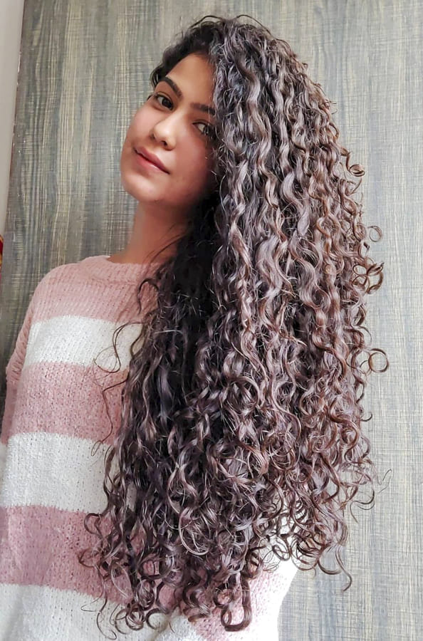 43 Cute Curly Hairstyles for Long Hair 
