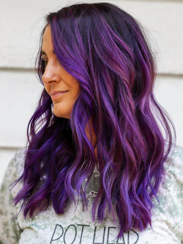 Seven Shades of Purple Hair by Pravana  American Salon