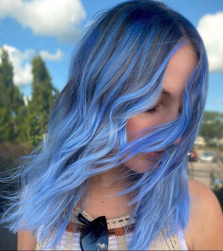 26 Cute Blue Hair Color Ideas 2022 Womenstyle